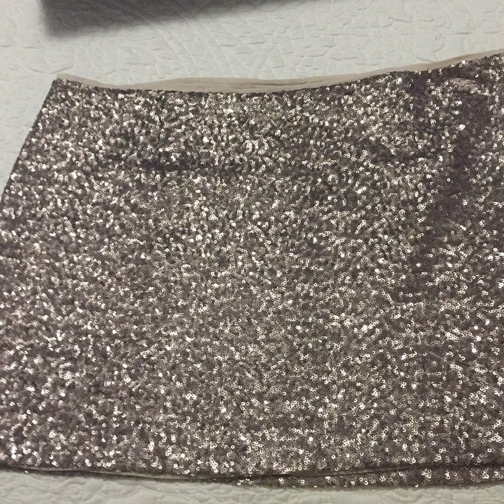 Gold Sequined Skirt